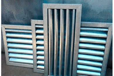 вентиляционные решетки наружные металлические фасадные купить в москве