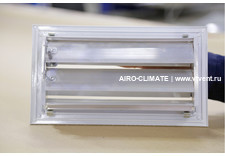 AIRO-R1 с КРВ (премиум) регулируемая вентиляционная решетка однорядная