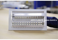 AIRO-R2 с КРВ регулируемая вентиляционная решетка двухрядная