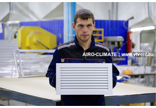 AIRO-PR без ответной рамки - переточная дверная вентиляционная решетка