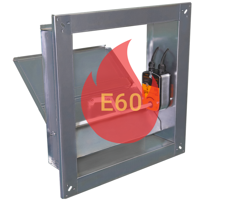 Клапан дымоудаления ВЕ (220) огнестойкость 60-Д(С)